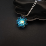 Delikatny Turkusowy Naszyjnik - modna biżuteria dla kobiet