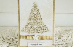 Kartka świąteczna z choinką, 364