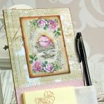 Notes na lodówkę -malinowy deser - 