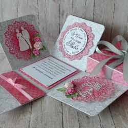 Pudełko niespodzianka z okazji ślubu