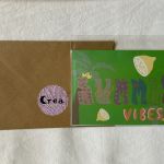 Kartka Summer Vibes zielona - Cały zestaw