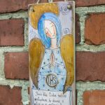 Deseczka z sentencją -Dziś dla ciebie radość... - 