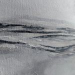 W szarości-obraz akrylowy format 40/40 cm  - 