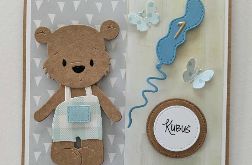 kartka na roczek 1 urodziny 2 3 wzór 5