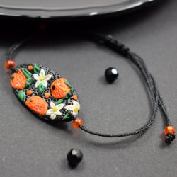 Bransoletka "pomarańcze"