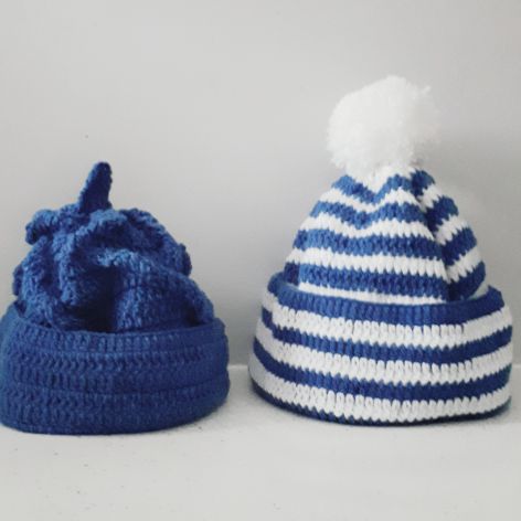 Czapki z  pewnej bajki.