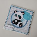 Kartka na roczek panda - 