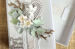 203, Pamiątka Chrztu św. w pudełku z aniołkiem