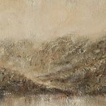 Obraz "Nad brzegiem"  40x50cm - zbliżenie góry