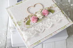 Kartka Ślubna z sercem v.4