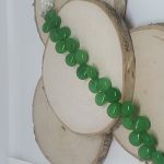 Oryginalna bransoletka z jadeitu "Łezka" - Jadeitowa bransoletka idealna na prezent