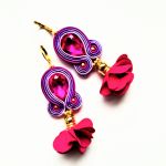 Bugenwilla kolczyki sutasz - 