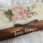 Herbaciarka z francuskimi różami - Tea time