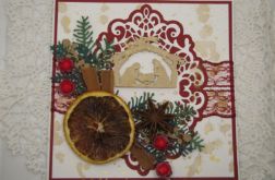 Kartka na Boże Narodzenie w pudełku 03 - pachnąca