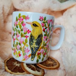 Wilga kubek ręcznie malowany 270 ml