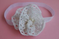 Opaska niemowlęca - "W koronkowym chruśniaku"