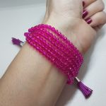Bransoletka Sznurek Hot Pink Color 24.1 - 