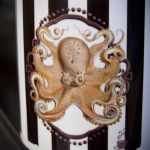 Kubek z krakenem, ośmiornicą, retro, gothic - Wykonany metoda termosublimacji