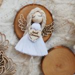 Makramowy Anioł Zdrowia - pomysł na prezent - 