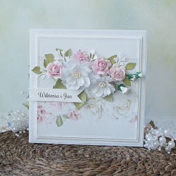 Komplet ślubny w jasnych kolorach v.4