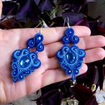 Kolczyki Chabrowe - 