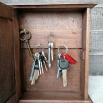 Drewniana Szafka na klucze- SZK110 - przechowywanie kluczy