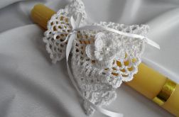 Profitka na świecę z kwiatkiem