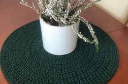 Podkładka na stół okrągła,pod talerz z sznurka.45cm