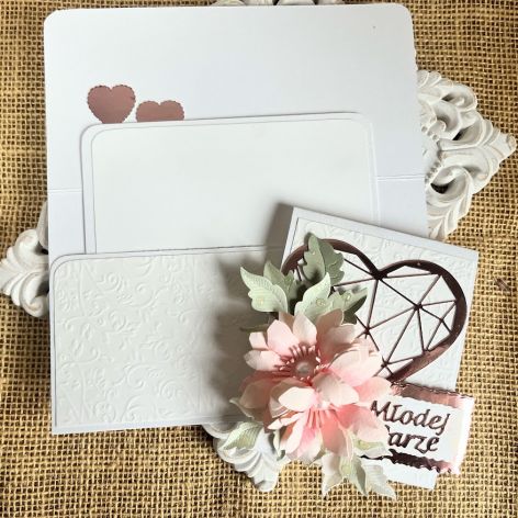 207,Kartka kopertówka dla młodej pary