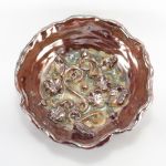 Miska ceramiczna lustrowa - dekoracja ceramiczna