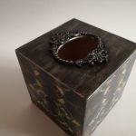 Pudełko na chusteczki - Handmade pudełko ozdobne