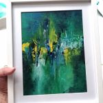 Prezent na imieniny - obraz abstrakcyjny - Passe partout