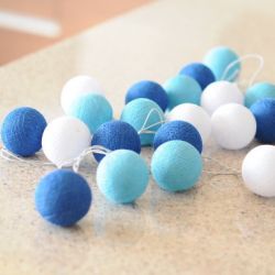 Cotton balls lights - girlandy "Morza Południowe"