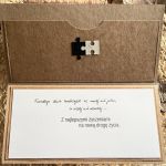 047,Kartka na ślub z puzzlami - 047,Kartka na ślub z puzzlami