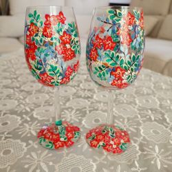 Młoda Para kieliszki do wina 280 ml. 2 sztuki.