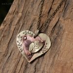 Serce liściaste - serce z liściem