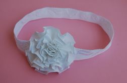 Opaska niemowlęca - "W bieli"