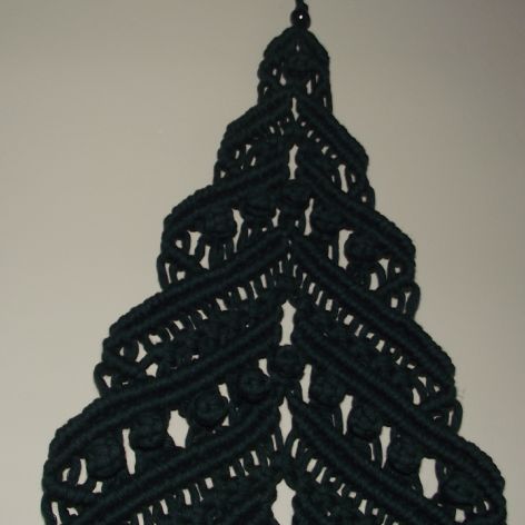 Choinka makrama