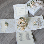 Ślubny exploding box z tortem -szybka wysyłka - exkrem2a