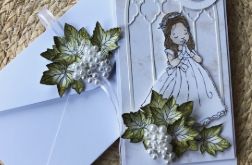 147,Kartka na Komunię dla dziewczynki