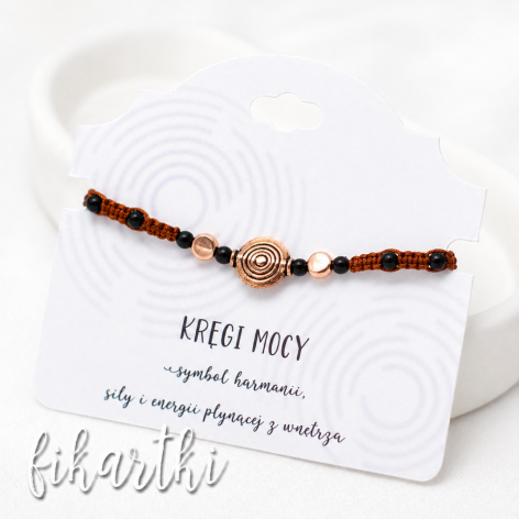 Bransoletka "Kręgi Mocy" BKM2602