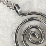 .Spirala - srebrny wisiorek (2310-10) - Srebrna biżuteria