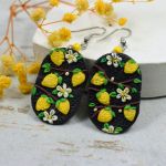 Kolczyki "cytryny" - kolczyki cytryny