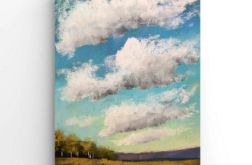 Pejzaż 5-praca formatu 24/18 cm .