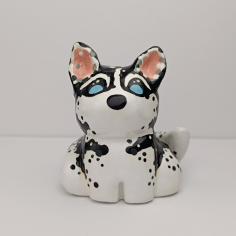 Figurka Husky Pies Miniaturka Piesek