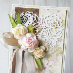 Romantyczny bukiet na sercu - 