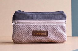 Szary portfel melanż