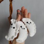 Brelok pierog, Brelok do kluczy, Pierożek brelok, Brelok na prezent - 