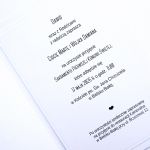 Zaproszenie komunijne skromne ręcznie robione - Personalizowane zaproszenie komunijne