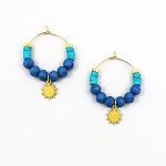 Kolczyki ze słoneczkami. - Kolczyki ze słoneczkami.